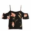 2018 Women Summer Printed Blouse Cold Shoulder Top by Topunder - Shirts - $2.19 