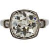 3.86 Carat Old European Cut Diamond Plat - Rings - $69.00 