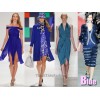 3 BLUE DRESS - sukienki - 