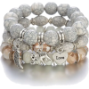 3 Pcs Elephant Charm Beaded Bracelet - Narukvice - $5.00  ~ 31,76kn