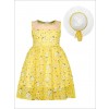 3 yellow Easter dress little girl - Uncategorized - 