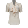 40s style pussybow blouse - Shirts - kurz - £55.00  ~ 62.16€