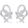 .45 Ct Cubic Zirconia Butterfly Stud Ear - Aretes - $20.00  ~ 17.18€
