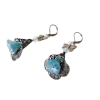 50s Bluebell Dangle Earrngs - Aretes - 