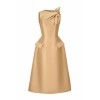 50s Dress gold - Kleider - 