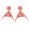 50s starburst earrings - Naušnice - 