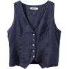 70s Vintage Crop Tops - Vests - 