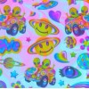 90s stickers cute kawaii smiley alien - Uncategorized - 