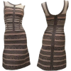 A-Line Print Bandage Dress - Dresses - $130.00  ~ £98.80