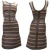 A-Line Print Bandage Dress - 连衣裙 - $130.00  ~ ¥871.04