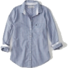 ABERCROMBIE FITCH striped oxford shirt - Рубашки - короткие - 