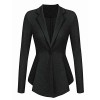 ACEVOG Blazers for Women Business Casual Formal Long Sleeve One Button Office Work Blazer Jacket - Obleke - $25.99  ~ 22.32€