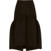 ACLER black crepe skirt - Юбки - 
