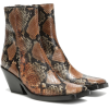 ACNE STUDIOS Braxton Viper leather ankle - Stivali - 