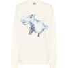 ACNE STUDIOS Hippo cotton sweatshirt - Pulôver - $300.00  ~ 257.67€