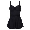 ADOME Women Swimwear One Piece Swimsuits Polka Dot Printed Bathing Swimdress - 泳衣/比基尼 - $7.49  ~ ¥50.19