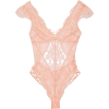 AGENT PROVOCATEUR peach pink lace - Bielizna - 