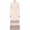 AGNONA Striped cashmere dress - sukienki - 