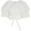AJE Impression Puff Sleeve Crop Top - 长袖衫/女式衬衫 - 