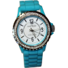 AK Anne Klein Turquoise Silicone Strap Ladies Watch #109439MPTQ - Watches - $82.00 