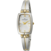 AK Anne Klein Women's 10-8075SVTT Two-Tone Bangle Bracelet Watch - ウォッチ - $55.00  ~ ¥6,190