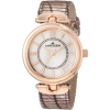 AK Anne Klein Women's 10/9836RGPK Leather Rosegold-Tone Brown Leather Strap Watch - Watches - $65.00 