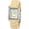 AK Anne Klein Women's 10/9923CMTN Swarovski Crystal Accented Tan Ceramic Bracelet Watch - Uhren - $195.00  ~ 167.48€