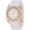 AK Anne Klein Women's 109178RGWT Swarovski Crystal Accented Rosegold-Tone White Bracelet Watch - Relojes - $49.50  ~ 42.51€