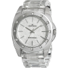 AK Anne Klein Women's 109179PVCL Swarovski Crystal Accented Silver-Tone Clear Plastic Watch - Watches - $49.50  ~ £37.62