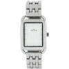 AK Anne Klein Women's 109309SVSV Silver-Tone Rectangular Dress Watch - Watches - $40.10 