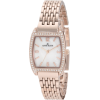 AK Anne Klein Women's 109726MPRG Swarovski Crystal Rosegold-Tone Bracelet Watch - Watches - $85.00 