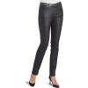 AK Anne Klein Women's Metallic Denim Pant Black - Pants - $99.00 