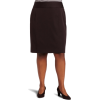 AK Anne Klein Women's Plus Size Classic Skirt Chocolate - スカート - $59.00  ~ ¥6,640