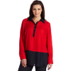 AK Anne Klein Women's Plus Size Color Block Tunic Blouse Red Poppy - Tuniki - $95.00  ~ 81.59€