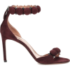 ALAÏA Embellished suede sandals - Klasični čevlji - 