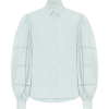 ALAÏA Puff-sleeve cotton-poplin shirt - Long sleeves shirts - 