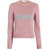 ALBERTA FERRETTI Saturday Lurex Pink Swe - Pullovers - 
