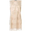 ALBERTA FERRETTI fringed mini dress - sukienki - 