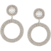ALESSANDRA RICH Crystal hoop earrings - Earrings - 