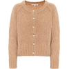 ALEXACHUNG Cropped wool-blend cardigan - Swetry na guziki - 