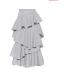 ALEXA CHUNG ruffle cotton midi skirt - Suknje - 