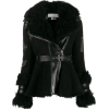 ALEXANDER MCQUEEN Belted Shearling Jacke - Jacket - coats - 