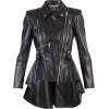 ALEXANDER MCQUEEN Black Zipped Jacket - アウター - $3,971.00  ~ ¥446,929