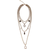 ALEXANDER MCQUEEN Crystal chain harness - 项链 - 