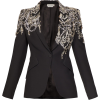 ALEXANDER MCQUEEN  Crystal-embellished s - Chaquetas - 