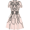 ALEXANDER MCQUEEN Floral knit dress - Obleke - 