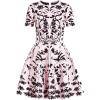 ALEXANDER MCQUEEN Intarsia Fit and Flare - Dresses - 