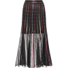 ALEXANDER MCQUEEN Silk-blend skirt - Skirts - 