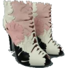 ALEXANDER MCQUEEN Size 8.5 Pink White & - Boots - $1,000.00 