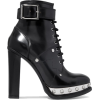 ALEXANDER MCQUEENStudded leather ankle b - Stiefel - $740.00  ~ 635.58€